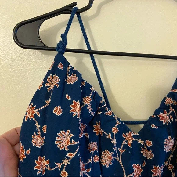 NWT Future Collective Women's Blue Floral Dress 1X - Picture 6 of 10